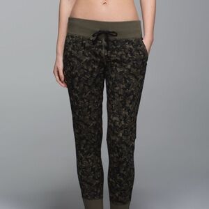 lululemon athletica Camouflage Track Pants